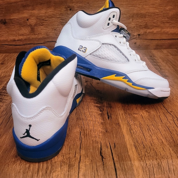 Nike Air Jordan Retro 5 Laney 2013 GS Size 6y DS 440888 189 Brand New - Picture 8 of 10